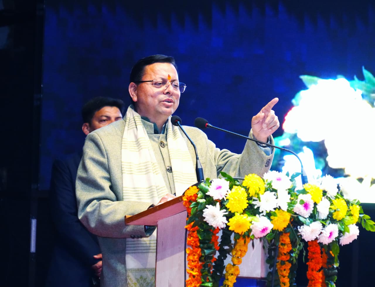 देहरादून में आयोजित ‘शी फॉर स्टेम उत्तराखण्ड’ विषय पर आयोजित कार्यशाला में पहुंचे सीएम धामी