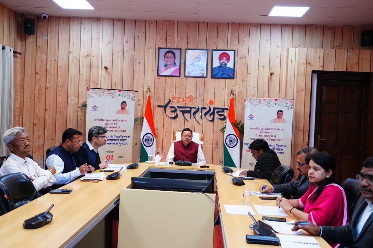 मुख्यमंत्री धामी के वन-क्लिक से जारी हुई फरवरी 2026 की पेंशन किश्त — 9.57 लाख से अधिक लाभार्थी लाभान्वित