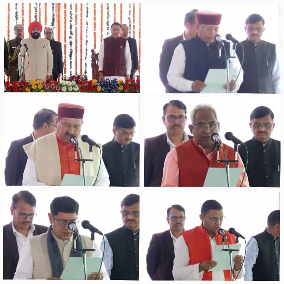 उत्तराखंड में मंत्रिमंडल विस्तार, पांच विधायकों ने मंत्री पद की शपथ ली