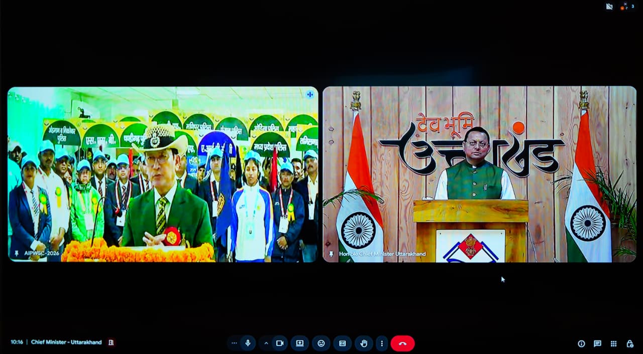 मुख्यमंत्री ने 25वीं ऑल इंडिया पुलिस वाटर स्पोर्ट्स क्लस्टर चैंपियनशिप का किया शुभारंभ
