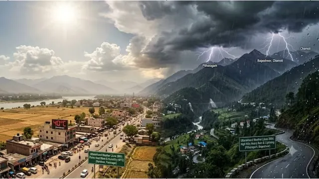मानसून में देरी, उत्तराखंड में बढ़ी गर्मी और उमस; पर्वतीय जिलों के लिए येलो अलर्ट जारी