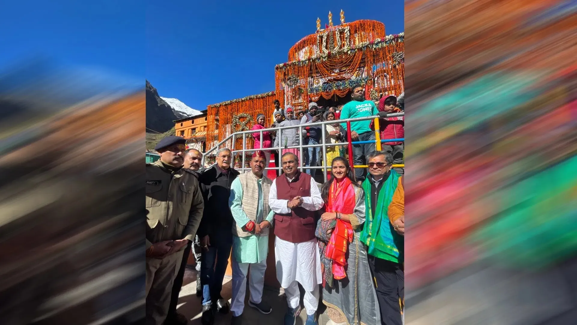 मशहूर उद्योगपति मुकेश अंबानी ने किए बदरी-केदार के दर्शन, मंदिर समिति (BKTC) को दान किए ₹10 करोड़