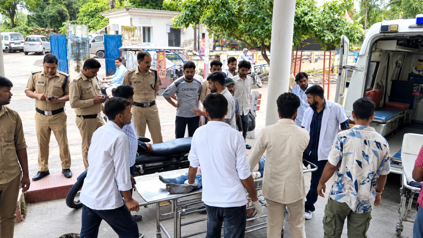 रुड़की में युवक ने चाकू से काटी गर्दन, हालत गंभीर