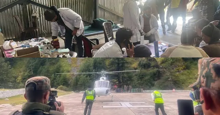 ऑडेन कॉल से 29 ट्रैकर्स का सफल हेली रेस्क्यू, कालिंदी पास में अभियान जारी