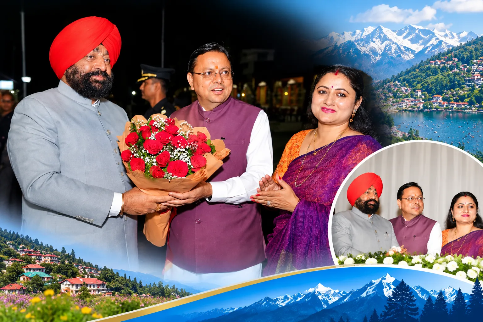 राज्यपाल गुरमीत सिंह को विदाई, सीएम धामी ने उत्तराखंड में उनके योगदान को सराहा