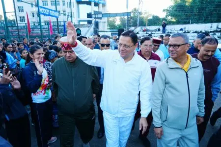 रन फॉर यूनिटी में सीएम धामी की बड़ी घोषणाएं, पीआरडी जवानों का बढ़ेगा मानदेय; हर ग्राम पंचायत में बनेगा खेल क्लब