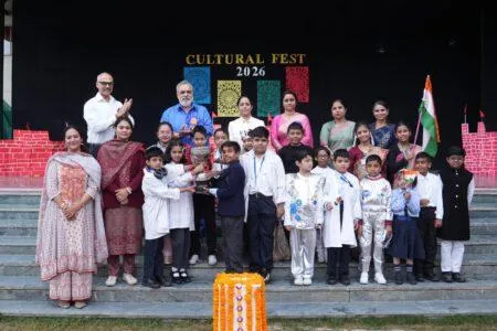 द हैरिटेज स्कूल के जूनियर अंतर सदनीय उत्सव में शिवालिक सदन का दबदबा